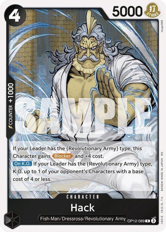 Image for Hack (OP12-089) (Legacy of the Master) - One Piece Card Game