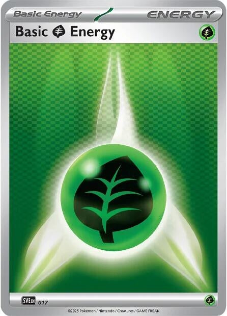 Image for Basic Grass Energy - 017 (017) - Pokemon