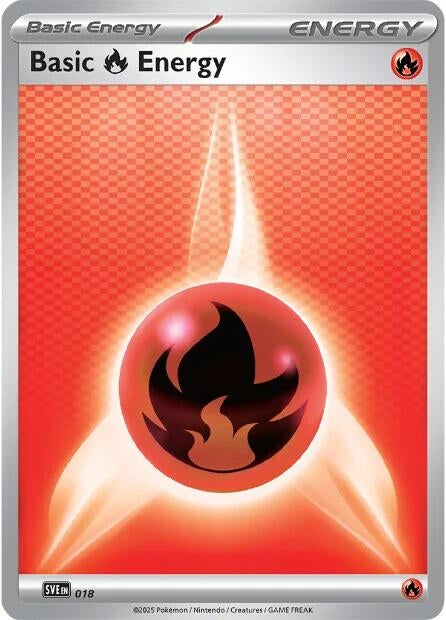 Image for Basic Fire Energy - 018 (018) - Pokemon