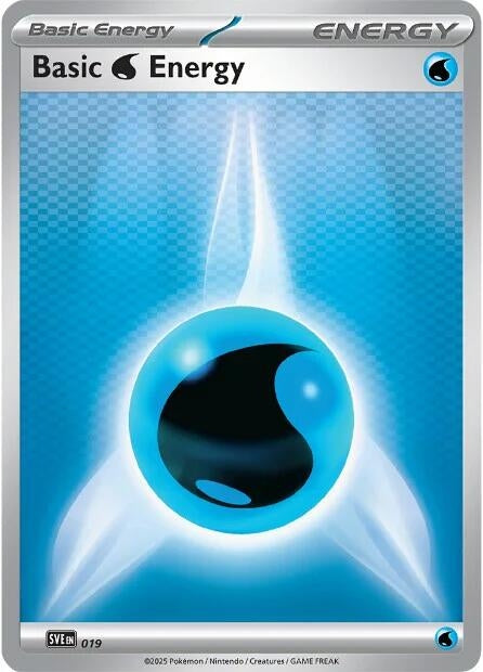 Image for Basic Water Energy - 019 (019) - Pokemon