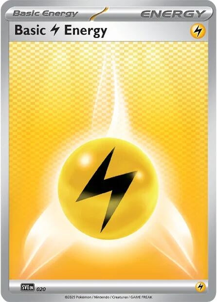 Image for Basic Lightning Energy - 020 (020) - Pokemon