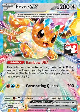 Image for Eevee ex (075/131) - Pokemon