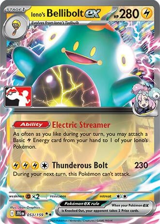 Image for Iono's Bellibolt ex (053/159) - Pokemon