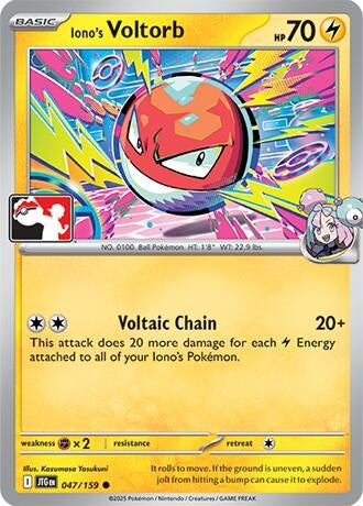 Image for Iono's Voltorb (047/159) - Pokemon