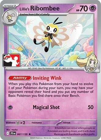 Image for Lillie's Ribombee (067/159) - Pokemon
