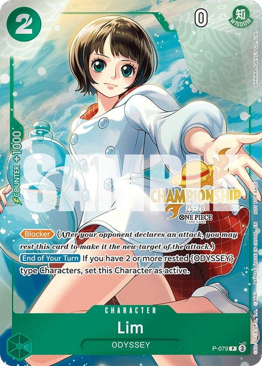 Image for Lim (CS 25-26 Event Pack) (P-079) (One Piece Promotion Cards) - One Piece Card Game