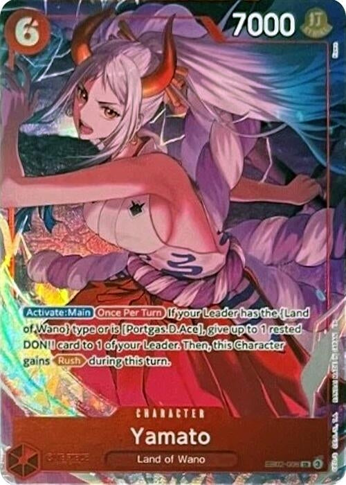 Yamato (Premium Card Collection -6 assort vol.1-) (EB02-006) (One Piece Promotion Cards)