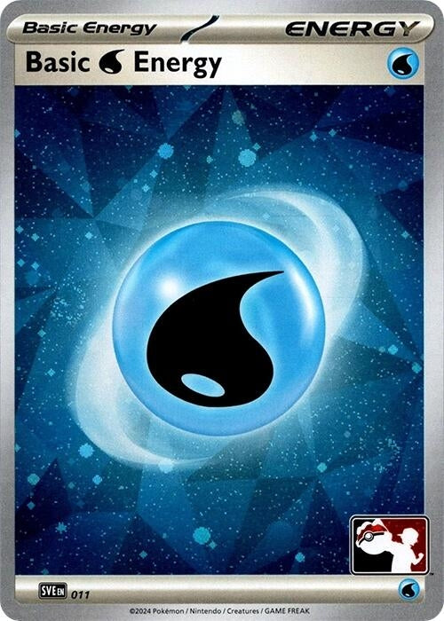 Image for Basic Water Energy - 011 (Cosmos Holo) (011) - Pokemon