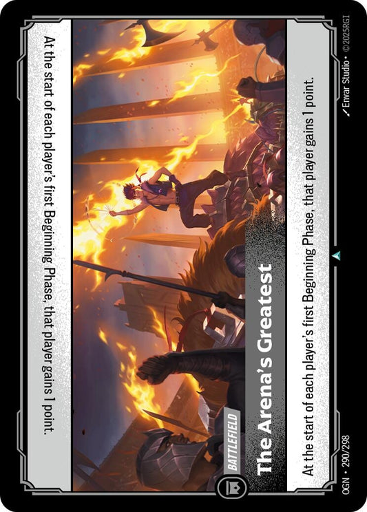 Image for The Arena's Greatest (290/298) (Origins) - Riftbound: League of Legends Trading Card Game
