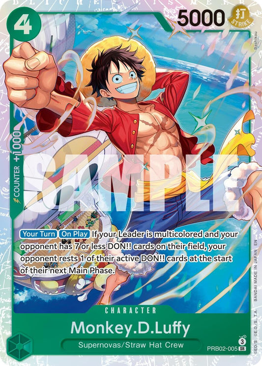 Monkey.D.Luffy - PRB02-005 (PRB02-005) (Premium Booster -The Best- Vol. 2)