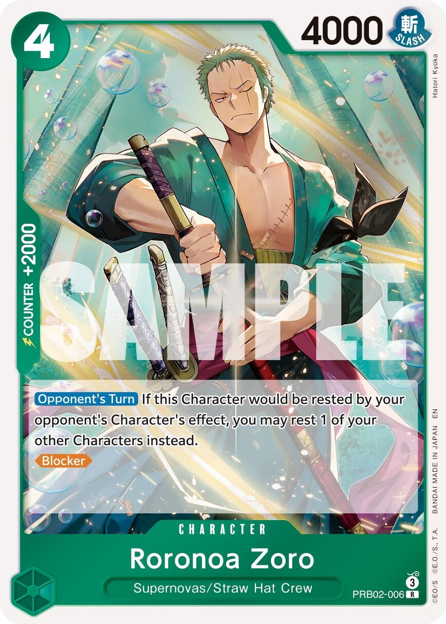 Roronoa Zoro - PRB02-006 (PRB02-006) (Premium Booster -The Best- Vol. 2)