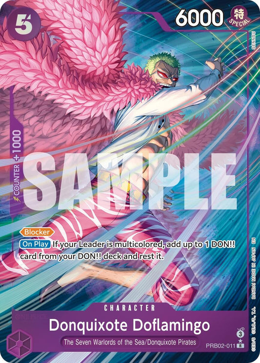 Donquixote Doflamingo (Alternate Art) (PRB02-011) (Premium Booster -The Best- Vol. 2)