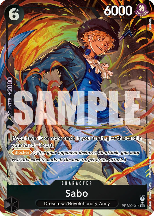 Sabo - PRB02-014 (Alternate Art) (PRB02-014) (Premium Booster -The Best- Vol. 2)