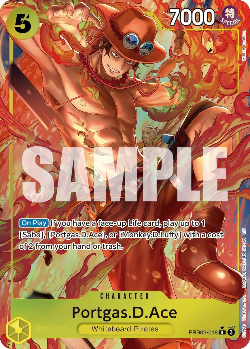 Portgas.D.Ace - PRB02-018 (Alternate Art) (PRB02-018) (Premium Booster -The Best- Vol. 2)