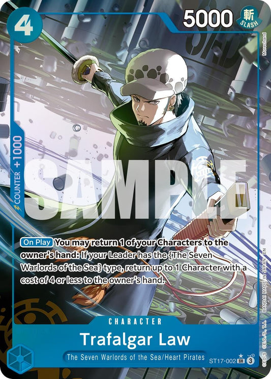 Trafalgar Law - ST17-002 (Alternate Art) (ST17-002) (Premium Booster -The Best- Vol. 2)