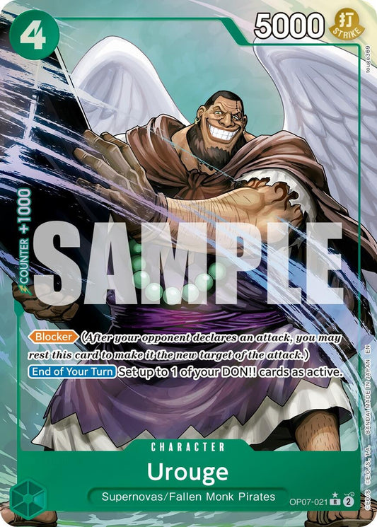 Urouge (Alternate Art) (OP07-021) (Premium Booster -The Best- Vol. 2)