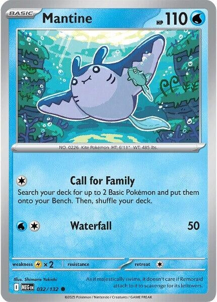 Mantine (032/132) (ME01: Mega Evolution)