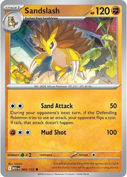 Sandslash (069/132) (ME01: Mega Evolution)