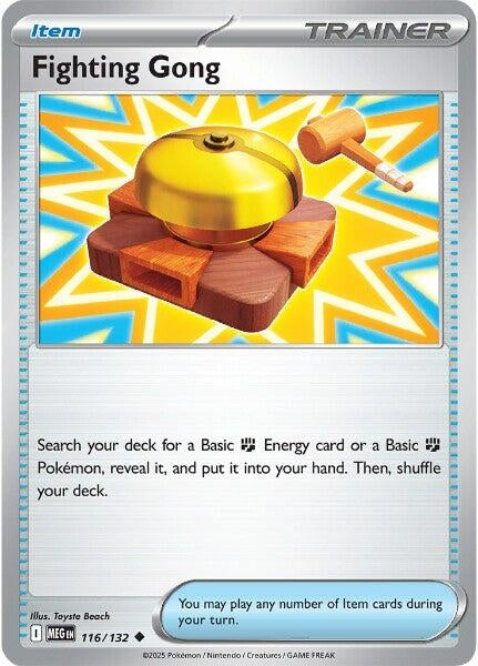Fighting Gong (116/132) (ME01: Mega Evolution)