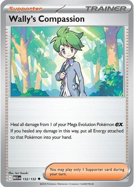 Wally's Compassion (132/132) (ME01: Mega Evolution)