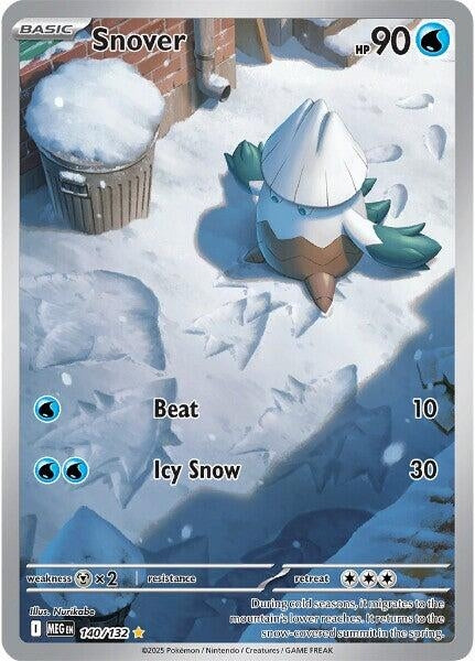 Snover (140/132) (ME01: Mega Evolution)