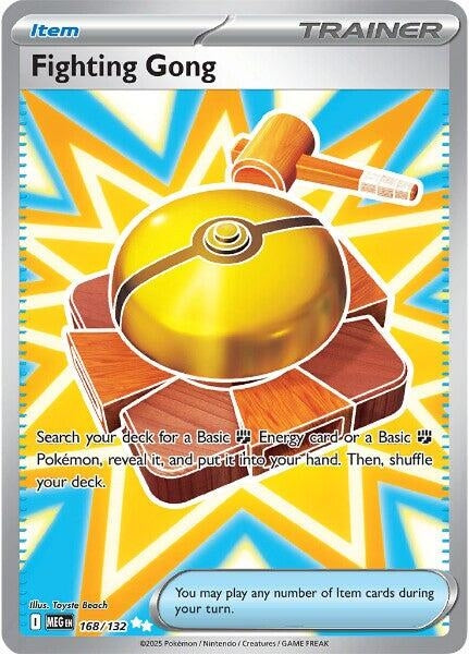 Fighting Gong (168/132) (ME01: Mega Evolution)