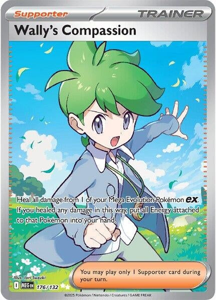 Wally's Compassion (176/132) (ME01: Mega Evolution)