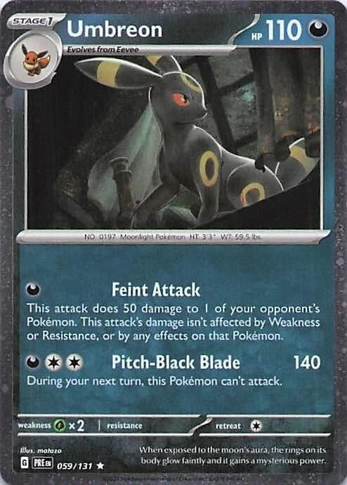 Image for Umbreon - 059 (Cosmos Holo) (059/131) - Pokemon