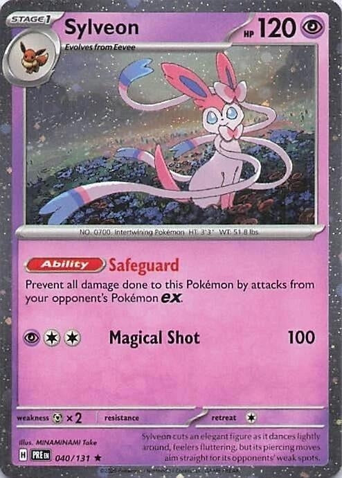 Image for Sylveon - 040/131 (Cosmos Holo) (040/131) - Pokemon
