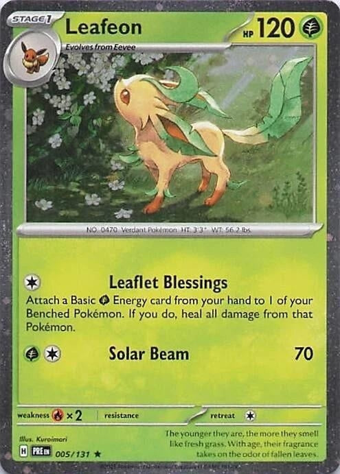 Image for Leafeon - 005/131 (Cosmos Holo) (005/131) - Pokemon