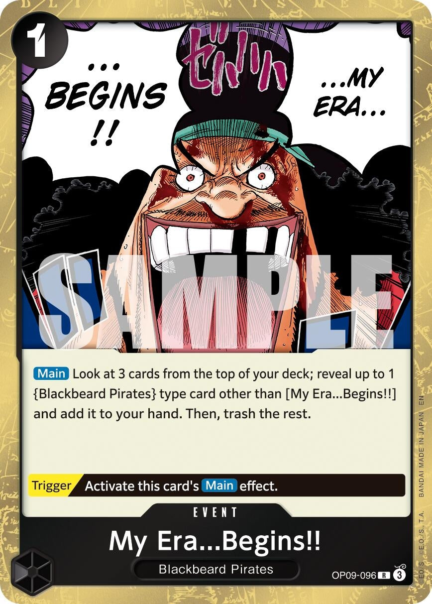 My Era...Begins!! (Reprint) (OP09-096) (Premium Booster -The Best- Vol. 2)