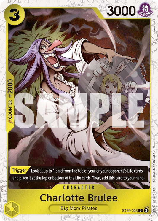 Charlotte Brulee (Pirate Foil) (ST20-003) (Premium Booster -The Best- Vol. 2)