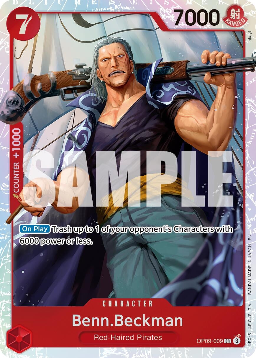 Benn.Beckman (Reprint) (OP09-009) (Premium Booster -The Best- Vol. 2)