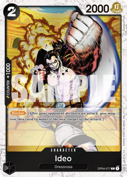 Ideo (Pirate Foil) (OP04-077) (Premium Booster -The Best- Vol. 2)