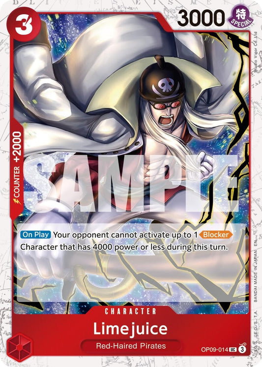 Limejuice (Pirate Foil) (OP09-014) (Premium Booster -The Best- Vol. 2)