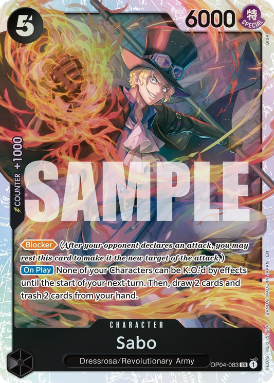 Sabo - OP04-083 (Reprint) (OP04-083) (Premium Booster -The Best- Vol. 2)
