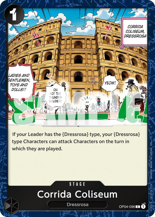 Corrida Coliseum (Pirate Foil) (OP04-096) (Premium Booster -The Best- Vol. 2)