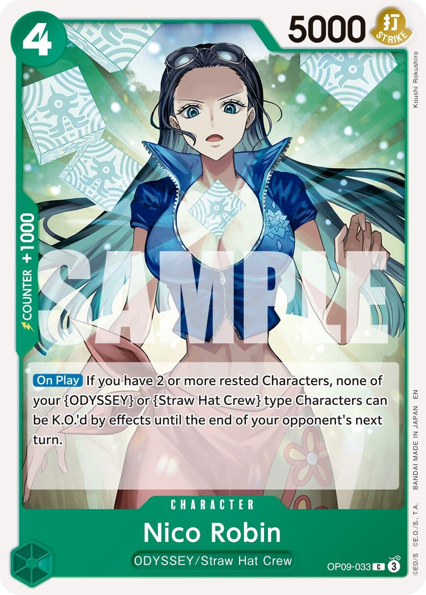 Nico Robin - OP09-033 (Reprint) (OP09-033) (Premium Booster -The Best- Vol. 2)