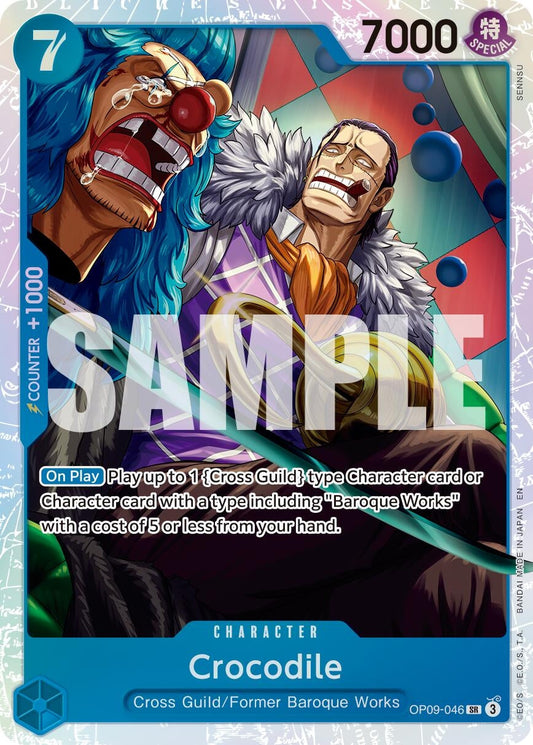 Crocodile - OP09-046 (Reprint) (OP09-046) (Premium Booster -The Best- Vol. 2)