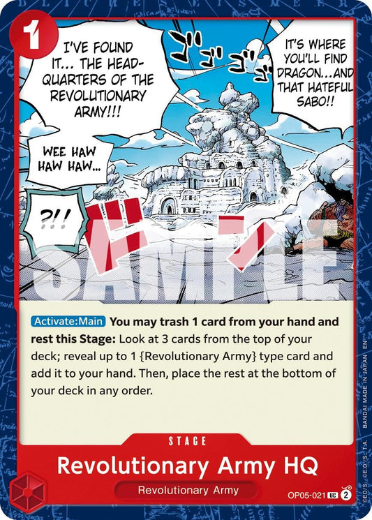 Revolutionary Army HQ (Reprint) (OP05-021) (Premium Booster -The Best- Vol. 2)