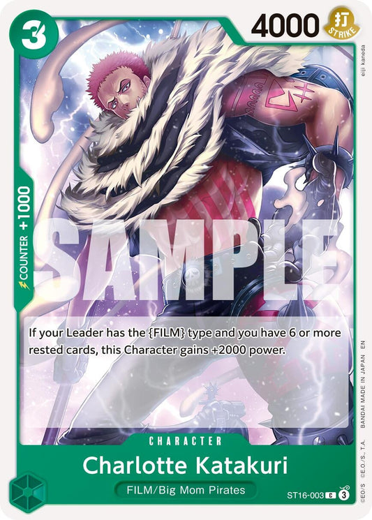 Charlotte Katakuri (Reprint) (ST16-003) (Premium Booster -The Best- Vol. 2)