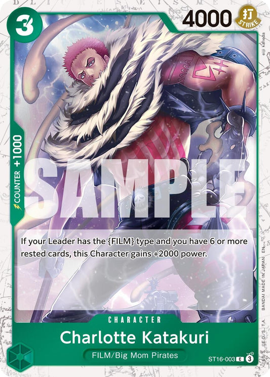 Charlotte Katakuri (Pirate Foil) (ST16-003) (Premium Booster -The Best- Vol. 2)
