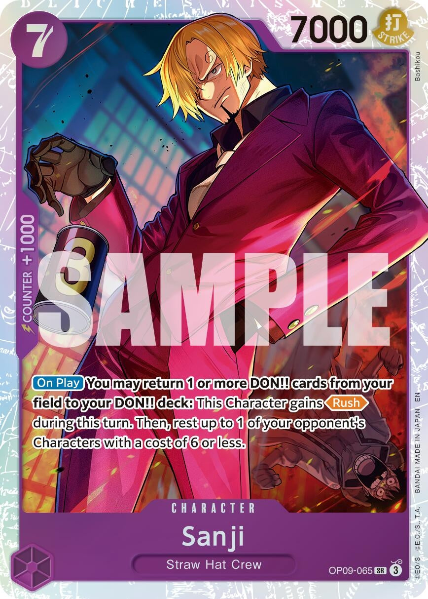 Sanji - OP09-065 (Reprint) (OP09-065) (Premium Booster -The Best- Vol. 2)