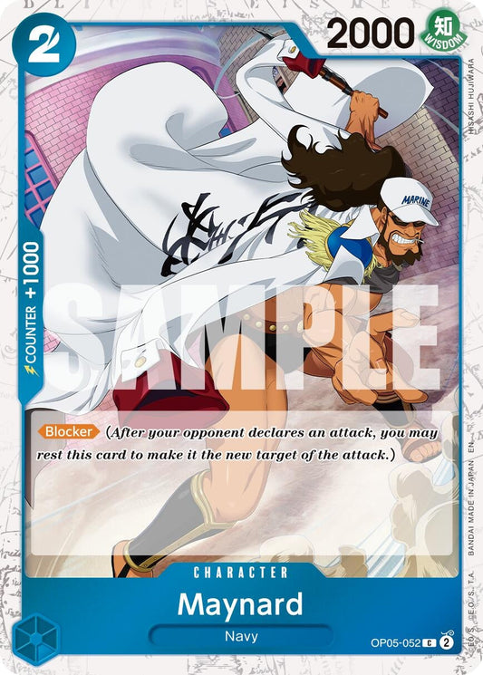 Maynard (Pirate Foil) (OP05-052) (Premium Booster -The Best- Vol. 2)