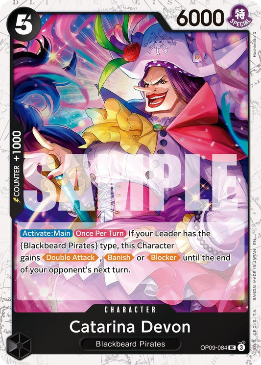 Catarina Devon (Pirate Foil) (OP09-084) (Premium Booster -The Best- Vol. 2)