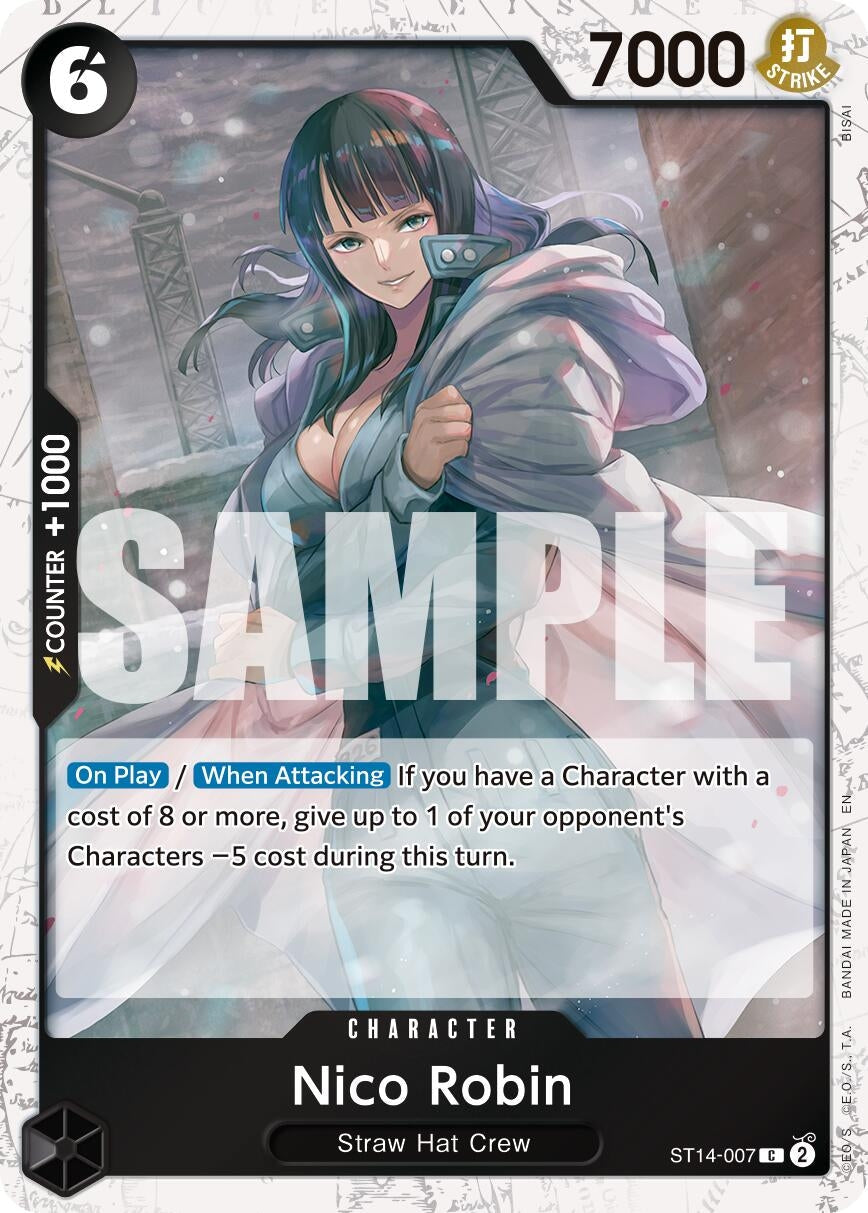 Nico Robin - ST14-007 (Pirate Foil) (ST14-007) (Premium Booster -The Best- Vol. 2)