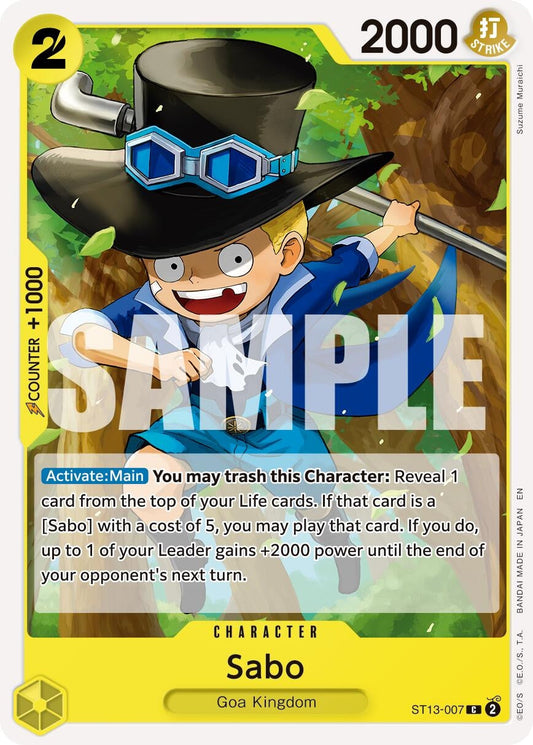 Sabo - ST13-007 (Reprint) (ST13-007) (Premium Booster -The Best- Vol. 2)