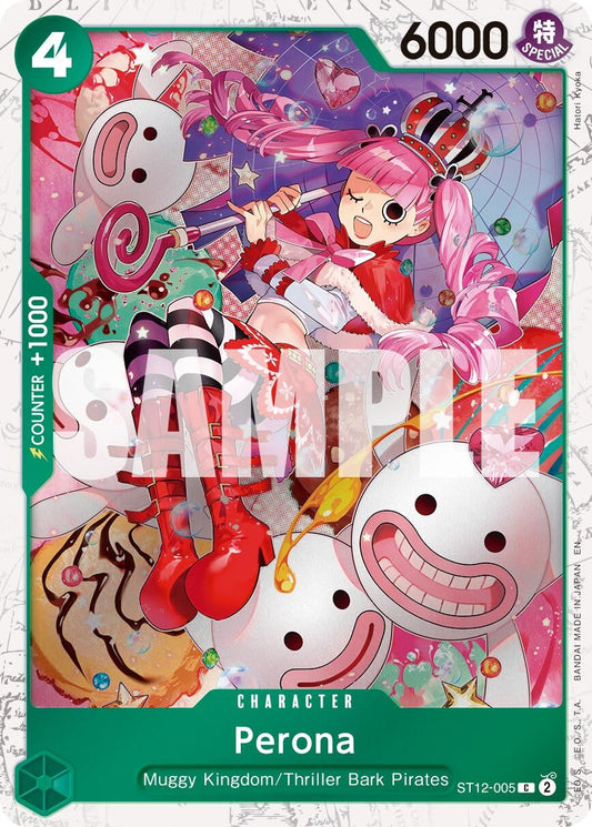 Perona (Pirate Foil) (ST12-005) (Premium Booster -The Best- Vol. 2)