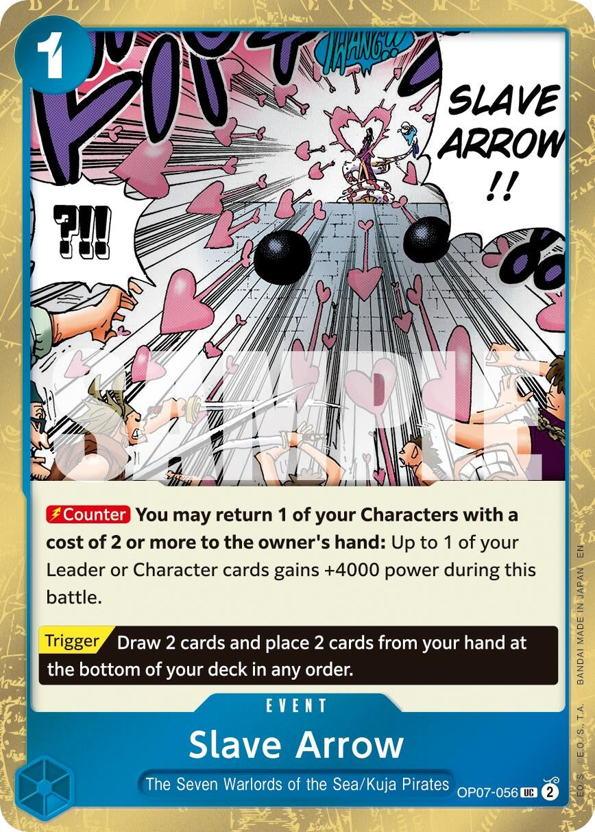 Slave Arrow (Pirate Foil) (OP07-056) (Premium Booster -The Best- Vol. 2)