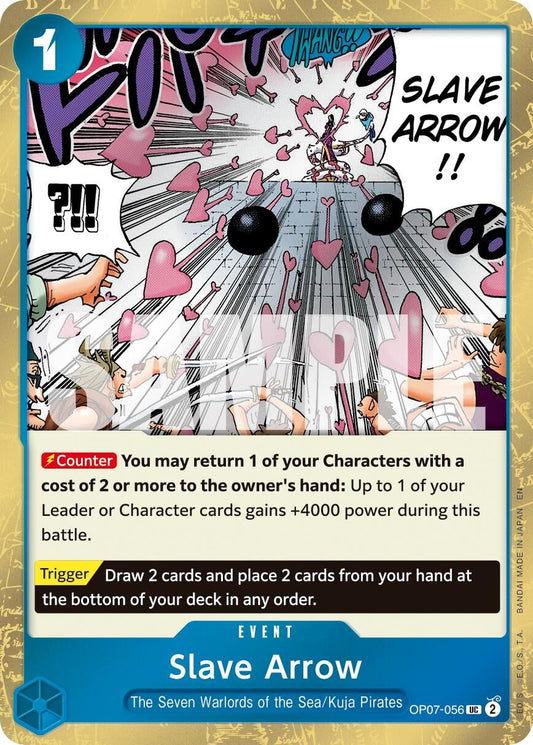 Slave Arrow (Pirate Foil) (OP07-056) (Premium Booster -The Best- Vol. 2)